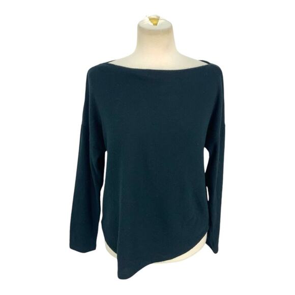 Caslon Cozy Hacci Knit Top Black Size Small NWOT $49 MSRP - Picture 2 of 8